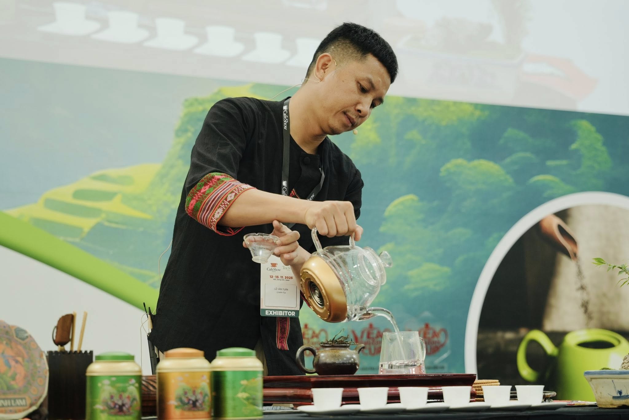 LV Tuấn tại Sự kiện MASTER CLASS AT TEA SHOW HANOI